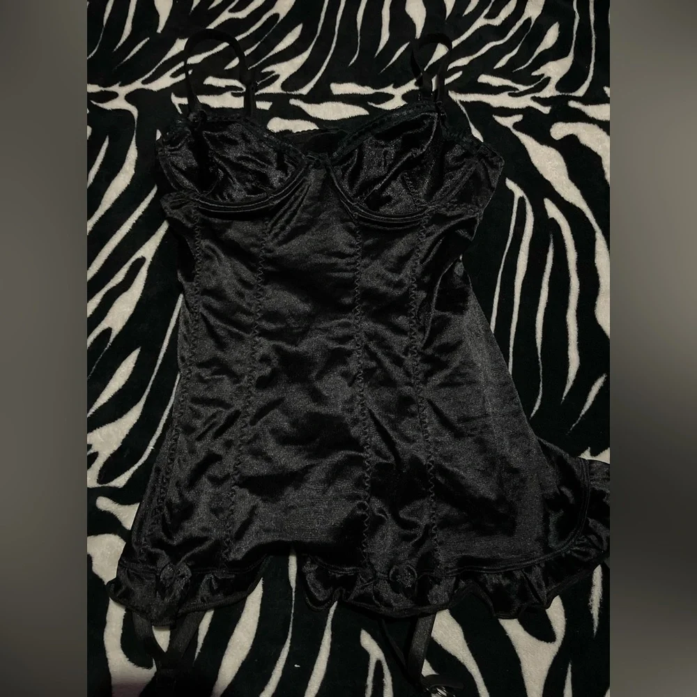 Escante black corset/bustier
